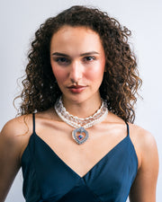 Choker Bordado entre Conchas
