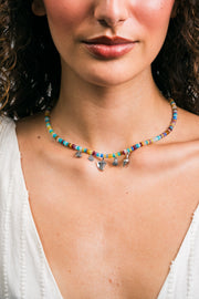 Collar Caracoles Multicolor