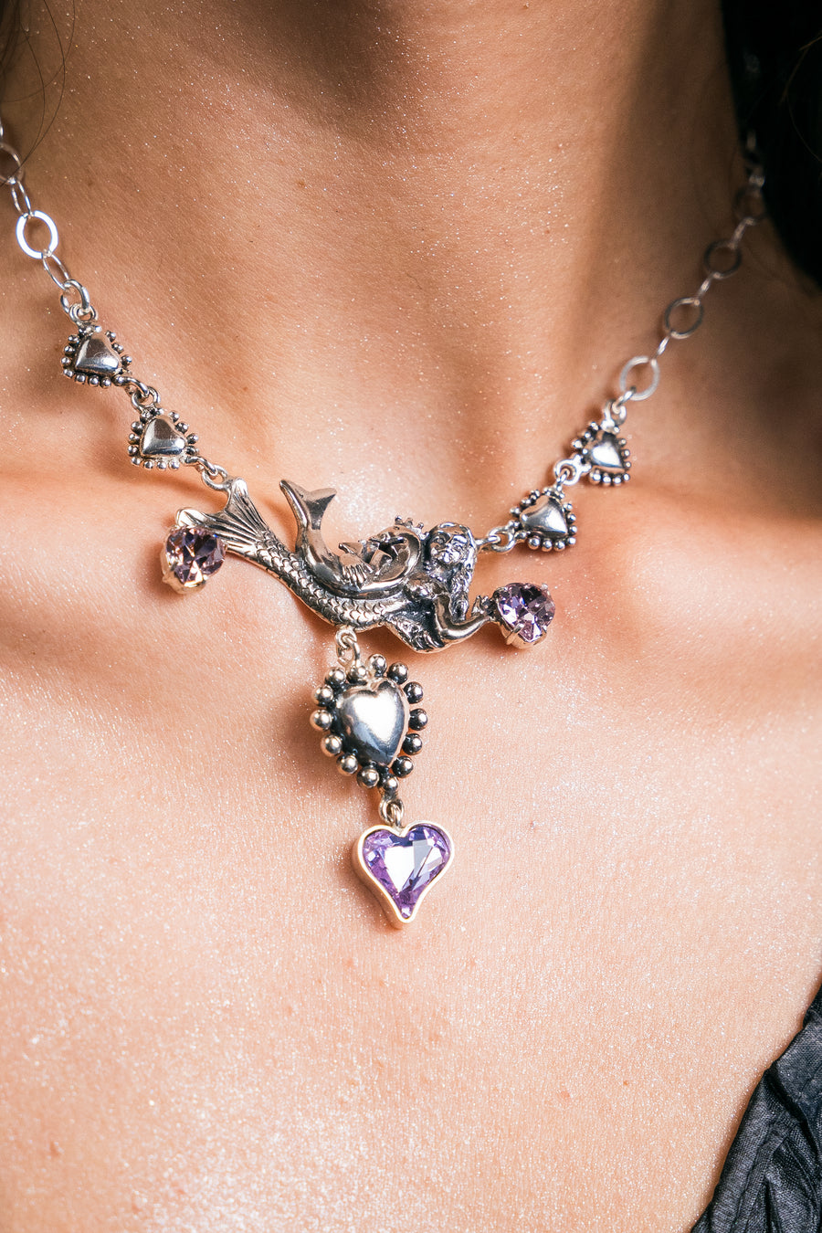Collar Sirena Corazón
