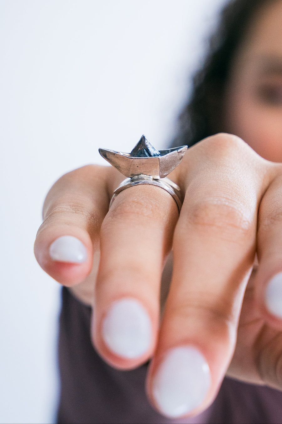 Anillo Barquito de Papel