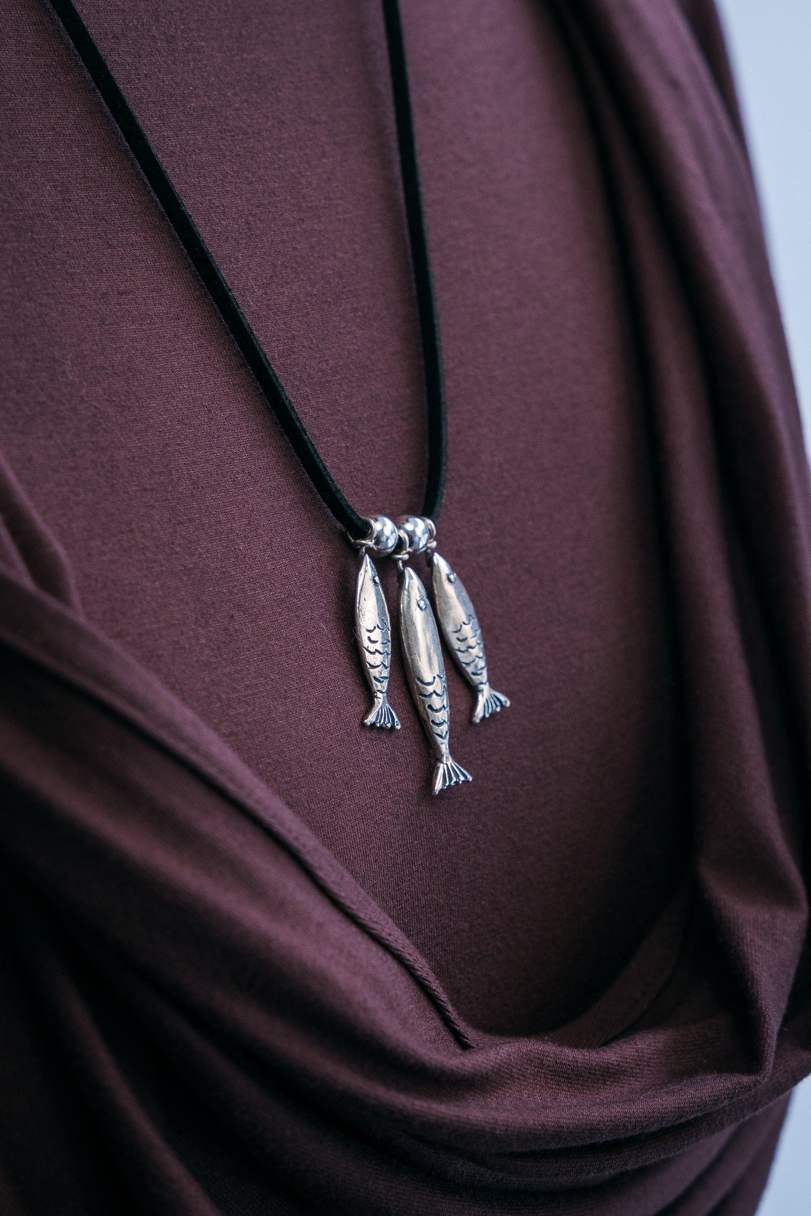 Collar Trío de Peces