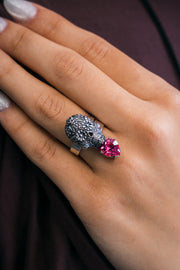 Anillo Calaverita Rosa