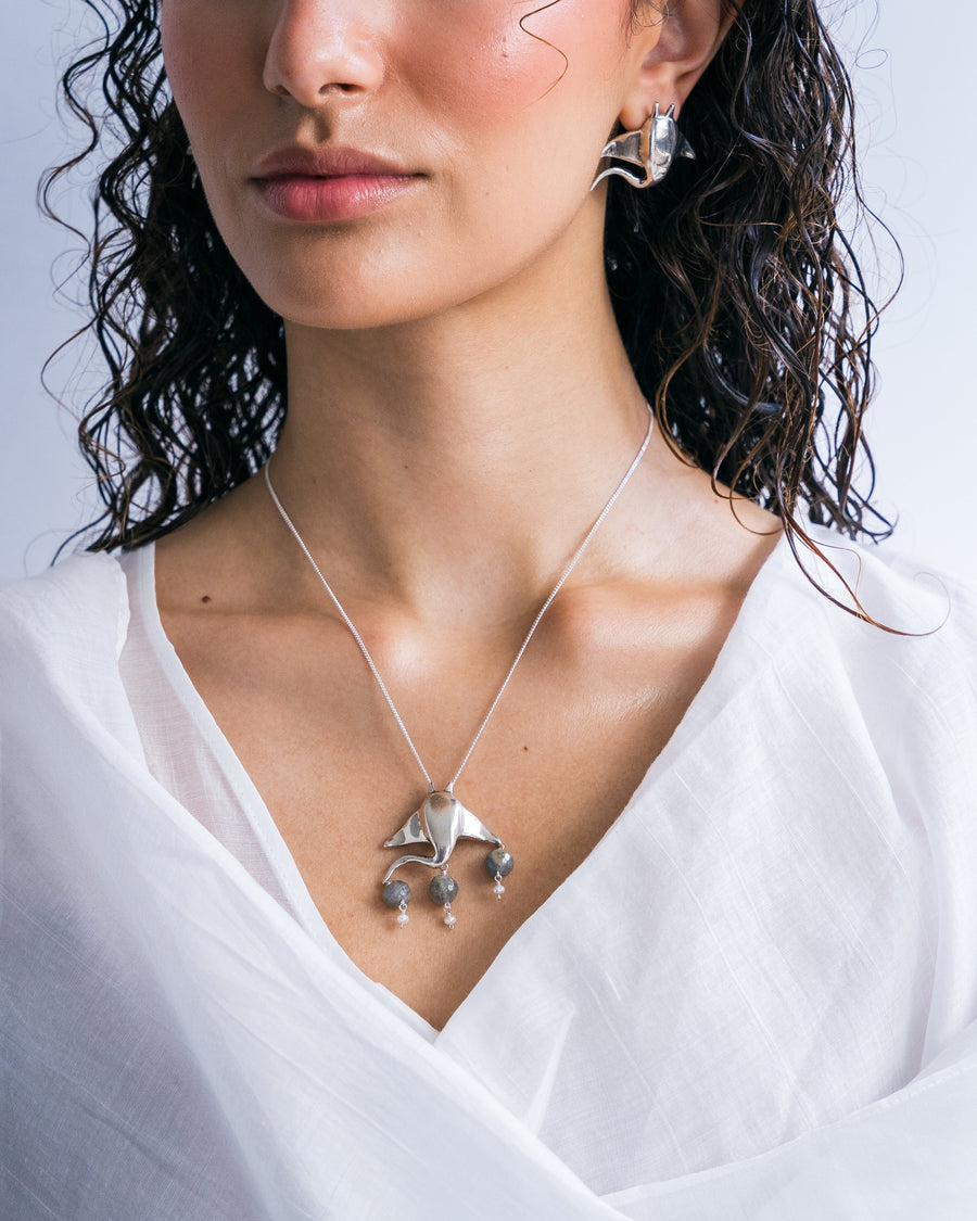 Aretes Mantarraya
