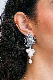 Aretes Peces Nacarados