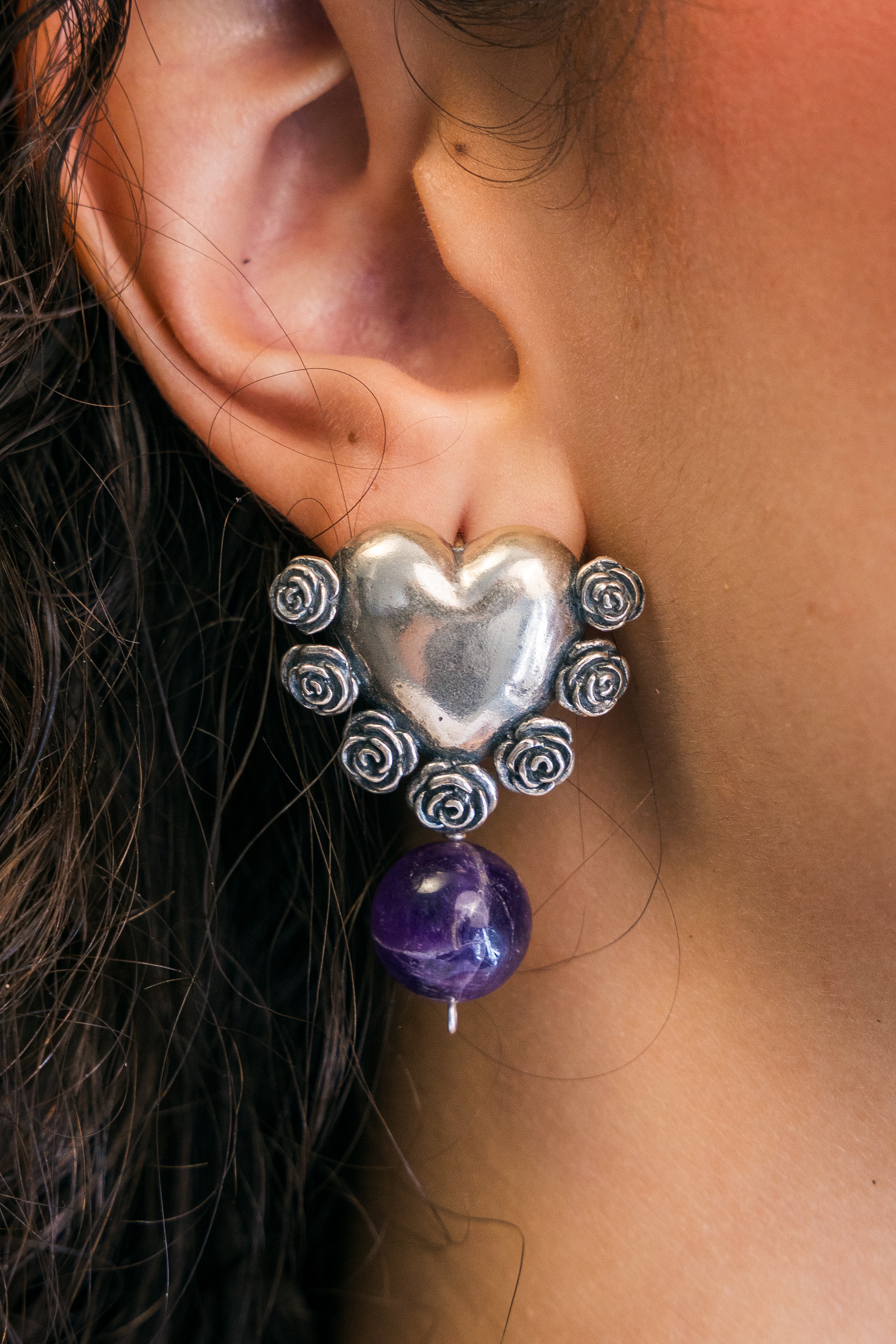 Aretes Latido Florido