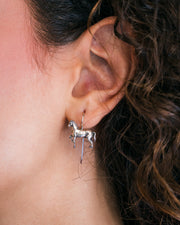 Aretes Caballo Bayo