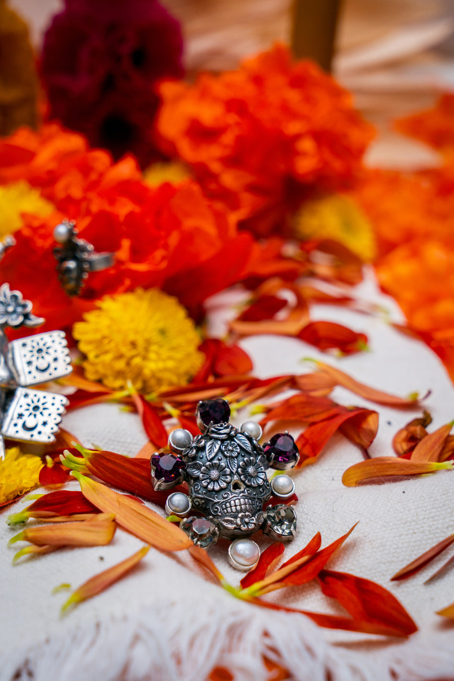 Anillo Calaverita Glaseada