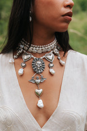 Choker Exvoto de Perlas