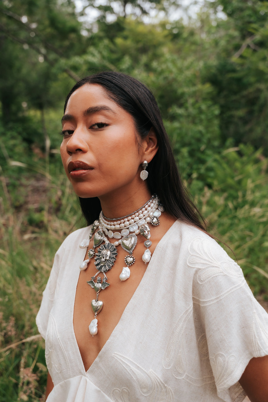 Choker Exvoto de Perlas