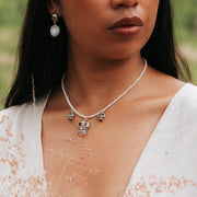 Aretes Calaverita de Perlita