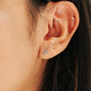 Aretes Perfil Cráneo Mini