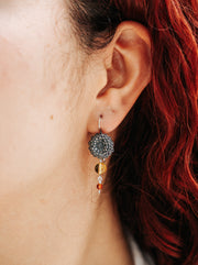 Aretes Cempasúchil Miel