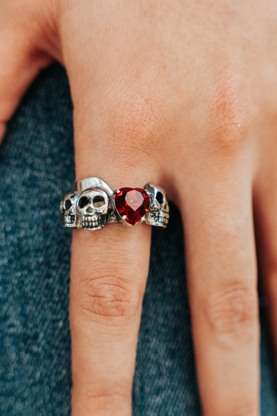 Anillo Grana Calavera