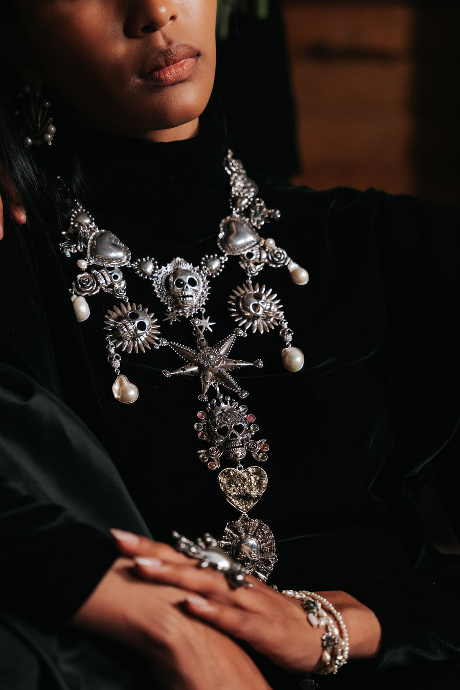 Collar Milagritos Bajo las Estrellas