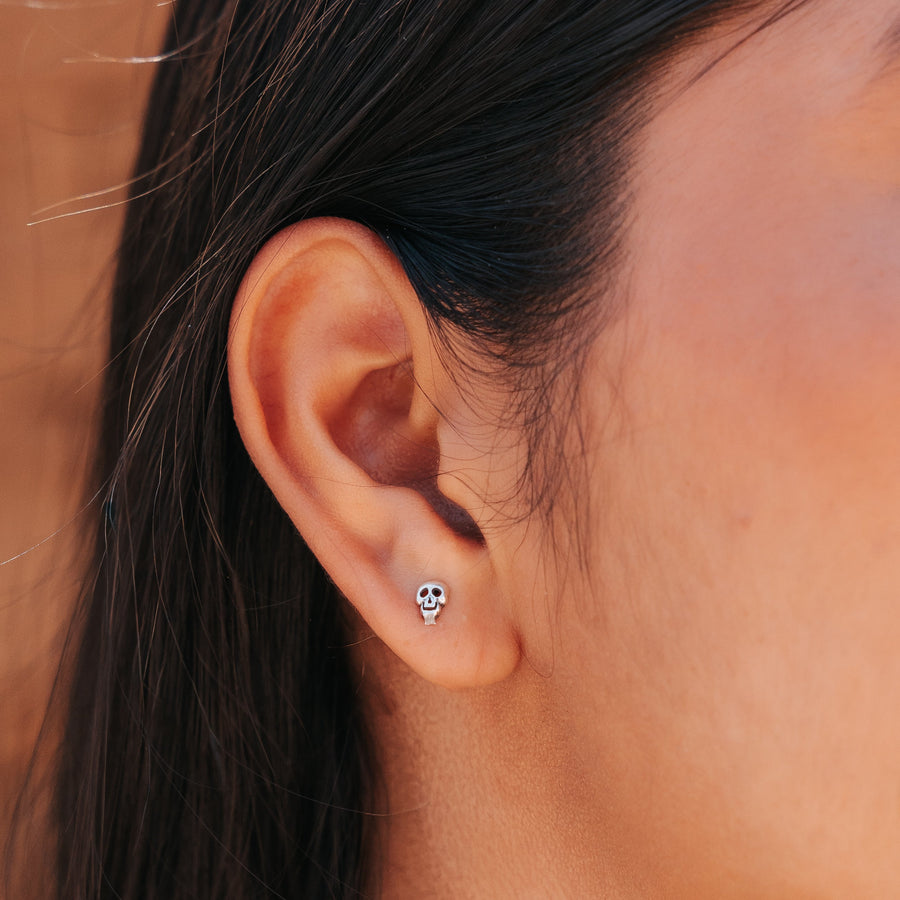 Aretes Cráneo Mini