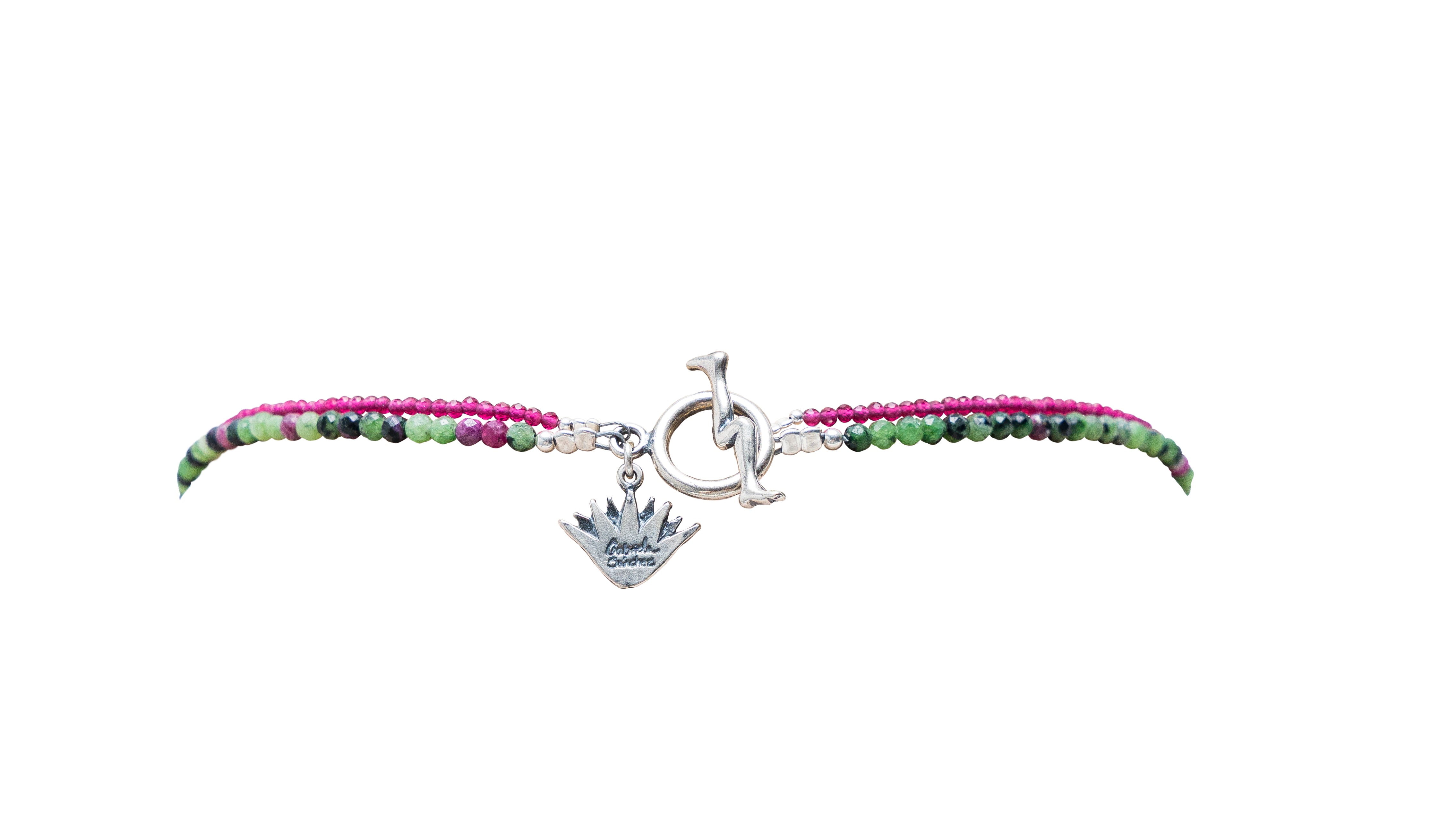 Collar Flor de Terciopelo