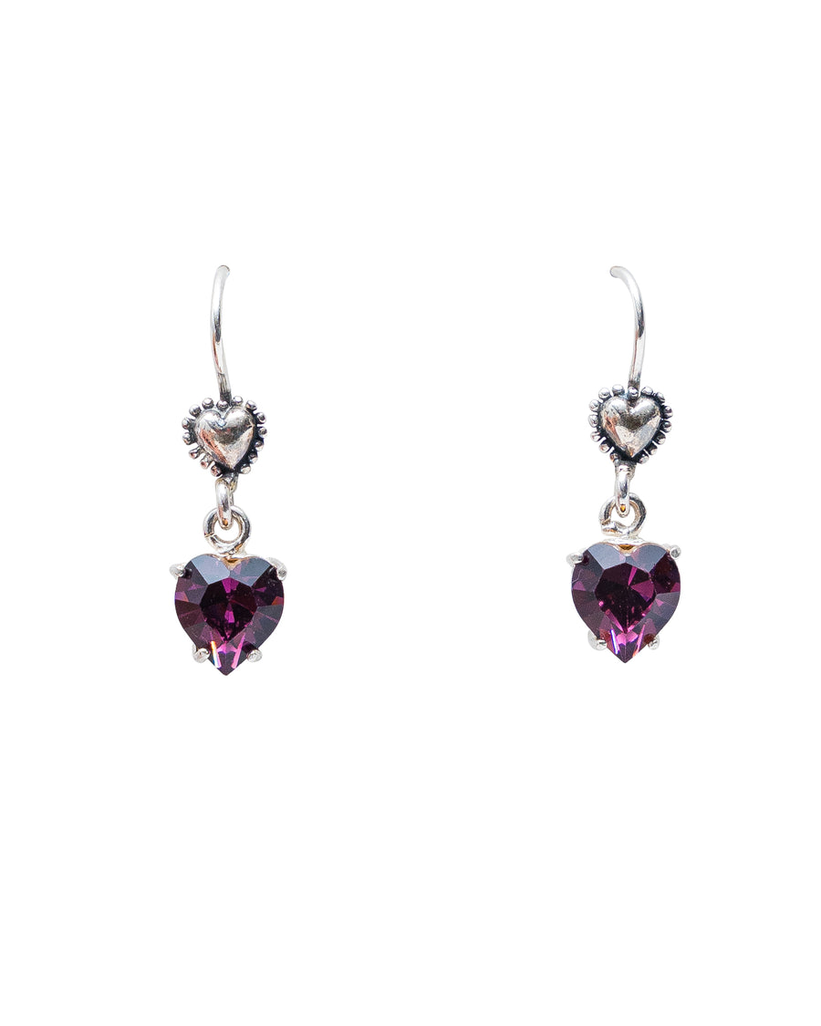 Aretes Corazón Brillante