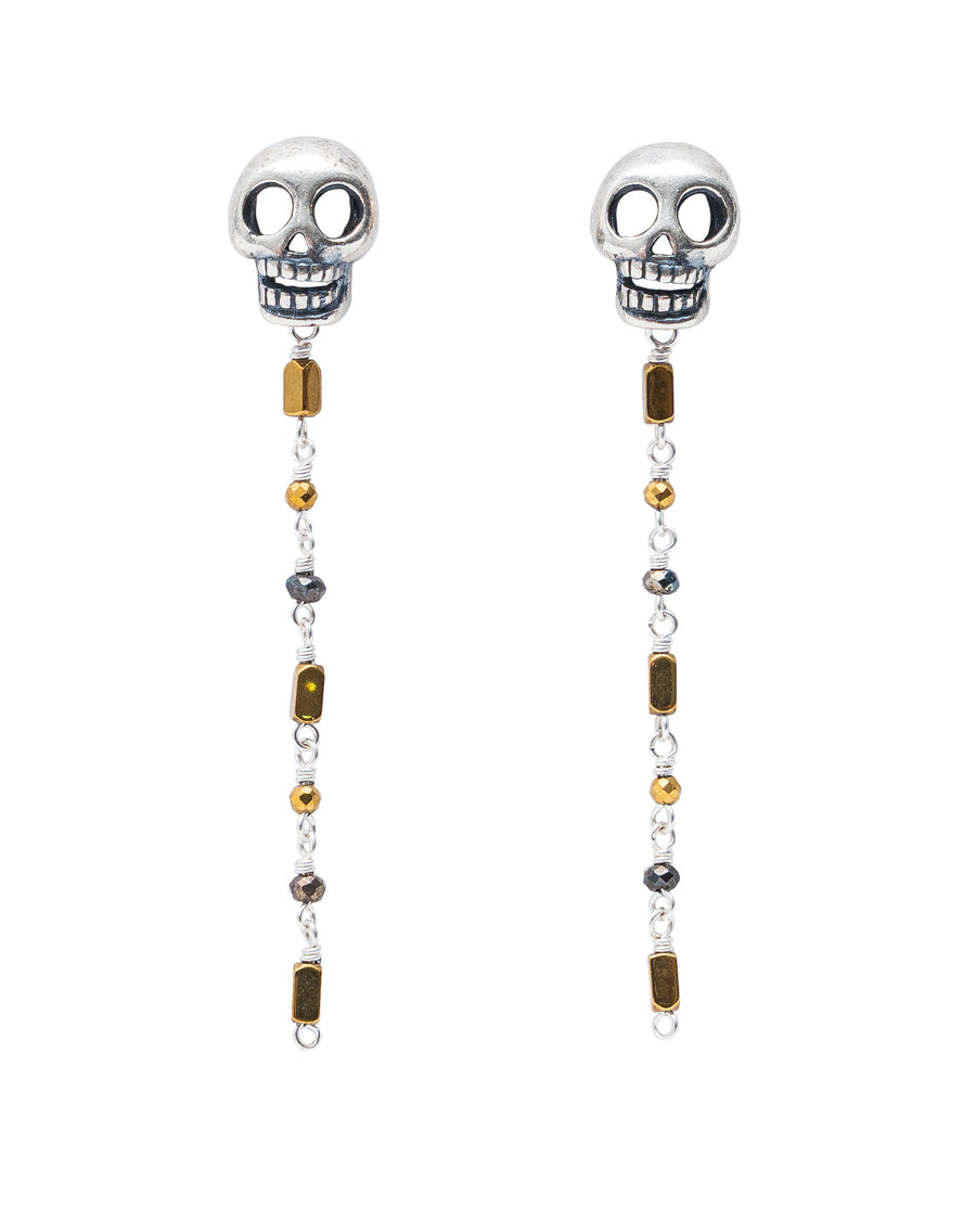 Aretes Cascada Dorada