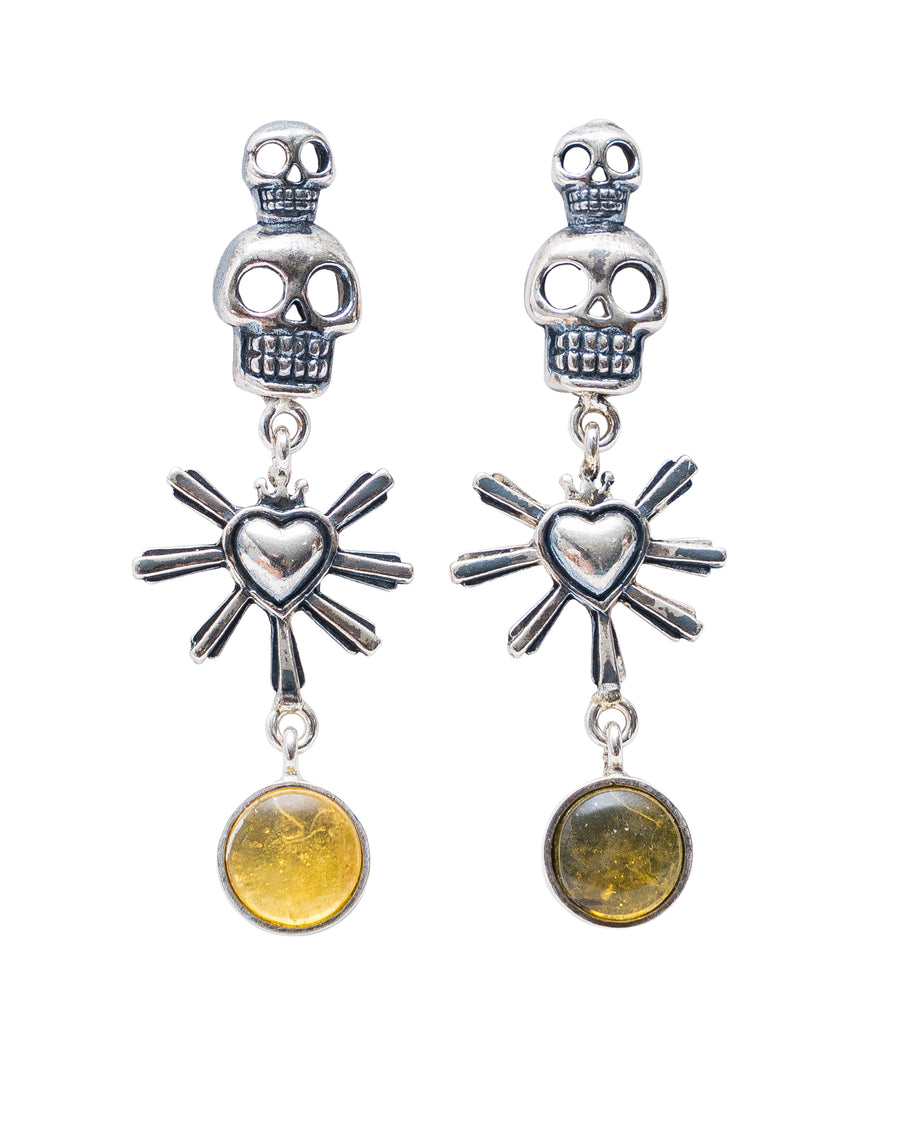 Aretes Milagritos y Calaveras