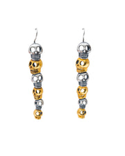 Aretes Cráneos de Sol y Luna