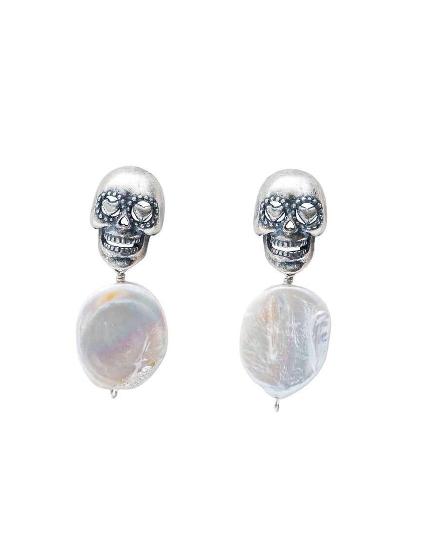 Aretes Calaverita de Perlita
