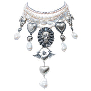 Choker Exvoto de Perlas