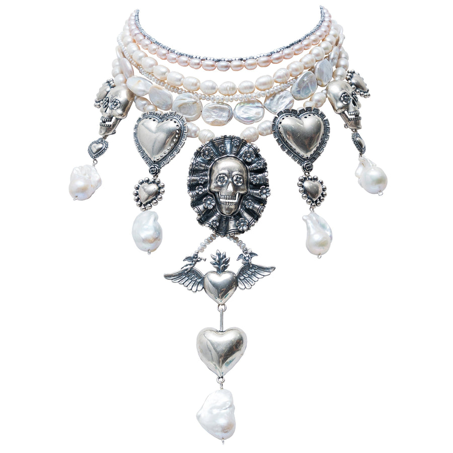 Choker Exvoto de Perlas