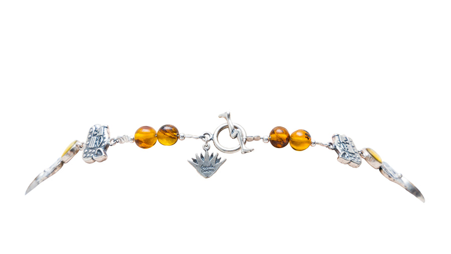 Collar Árbol de la Vida en Ámbar