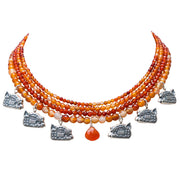 Collar Jaguar de Cempasúchil