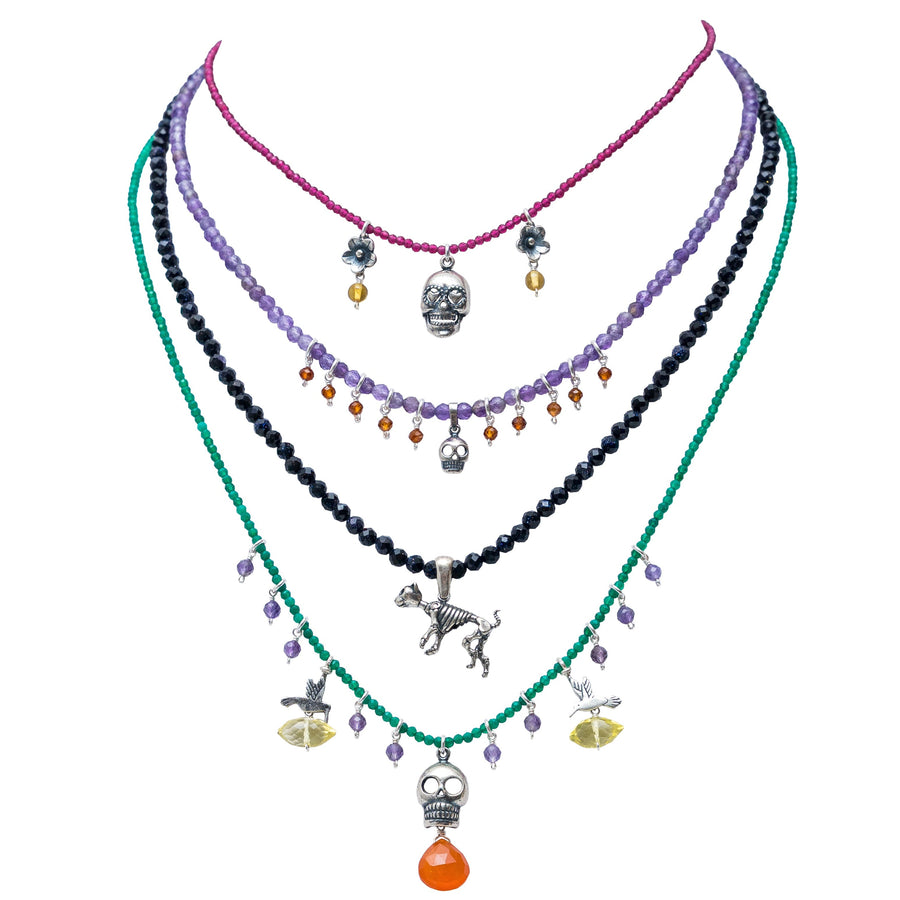 Collar Colorido Día de Muertos