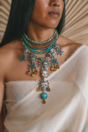 Collar Ofrenda en Turquesa
