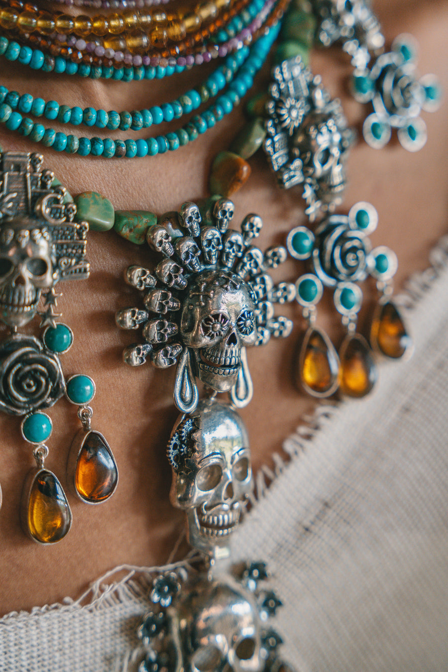 Collar Ofrenda en Turquesa