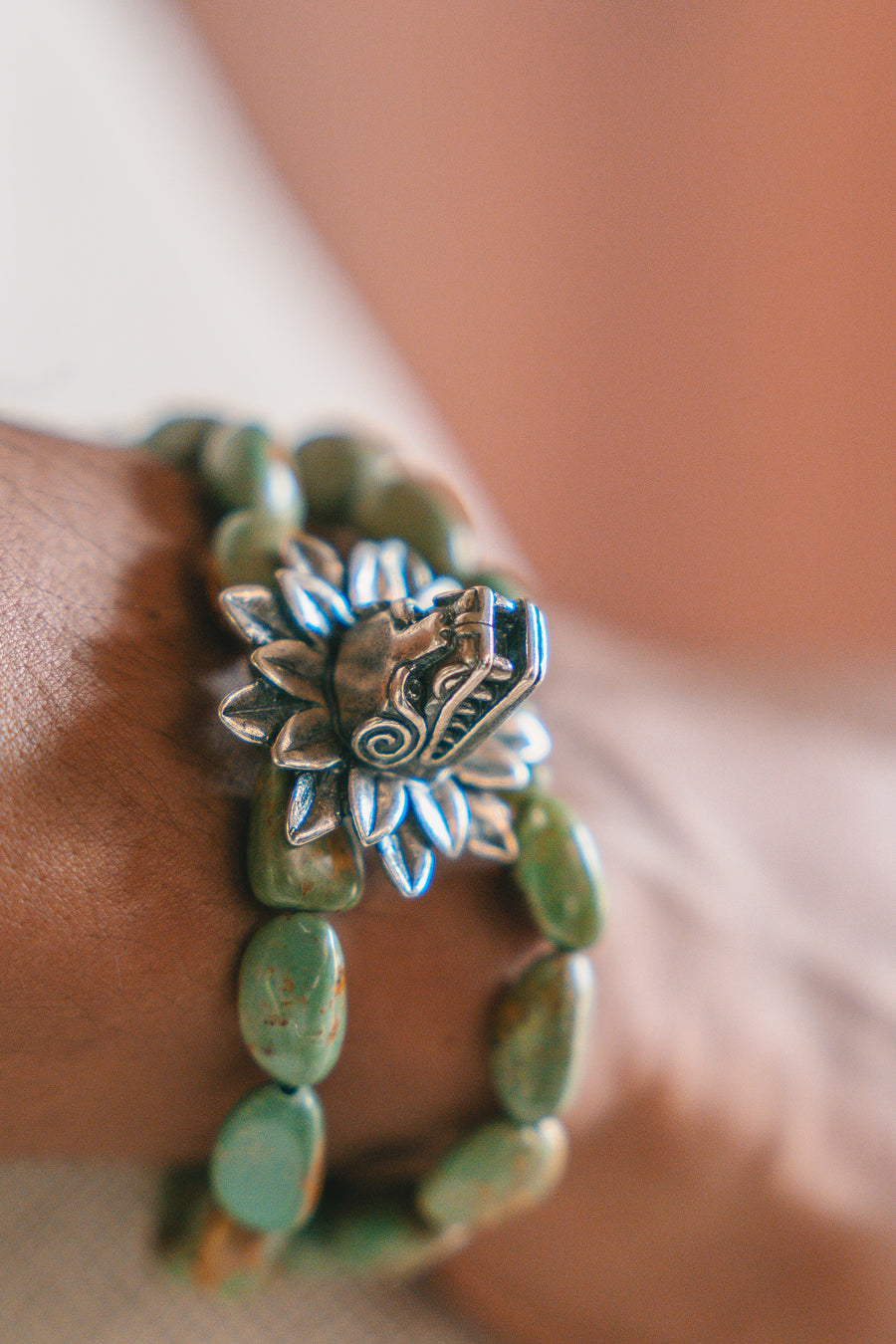 Pulsera Corazón de Quetzalcóatl