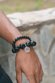 Pulsera Volcán de Obsidiana