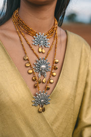 Collar Granos Dorados