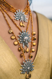 Collar Granos Dorados