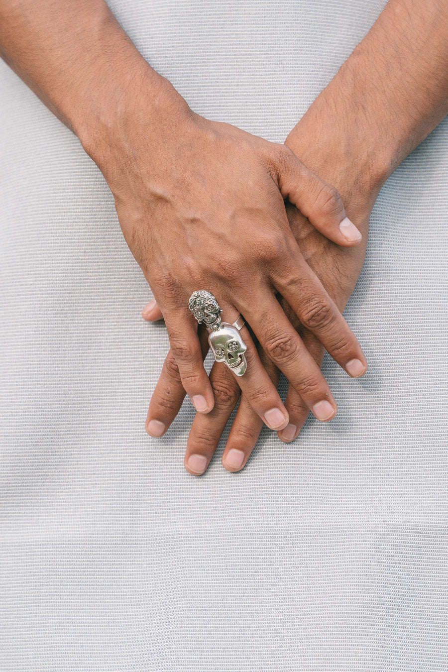 Anillo Calaveritas de Flor