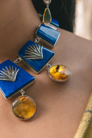 Collar Espíritu del Maíz Azul