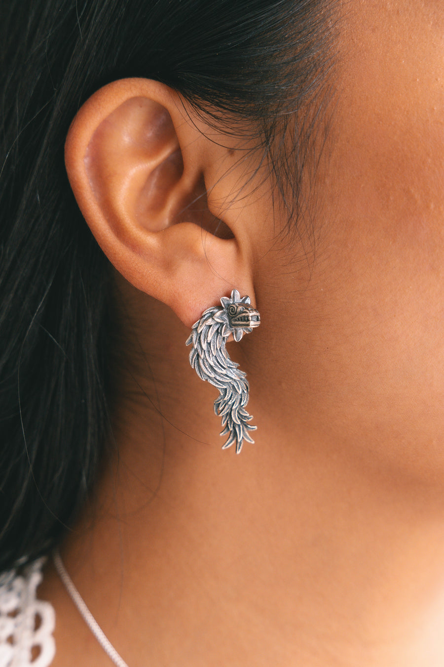 Aretes Quetzalcóatl