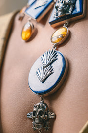 Collar Espíritu del Maíz Azul
