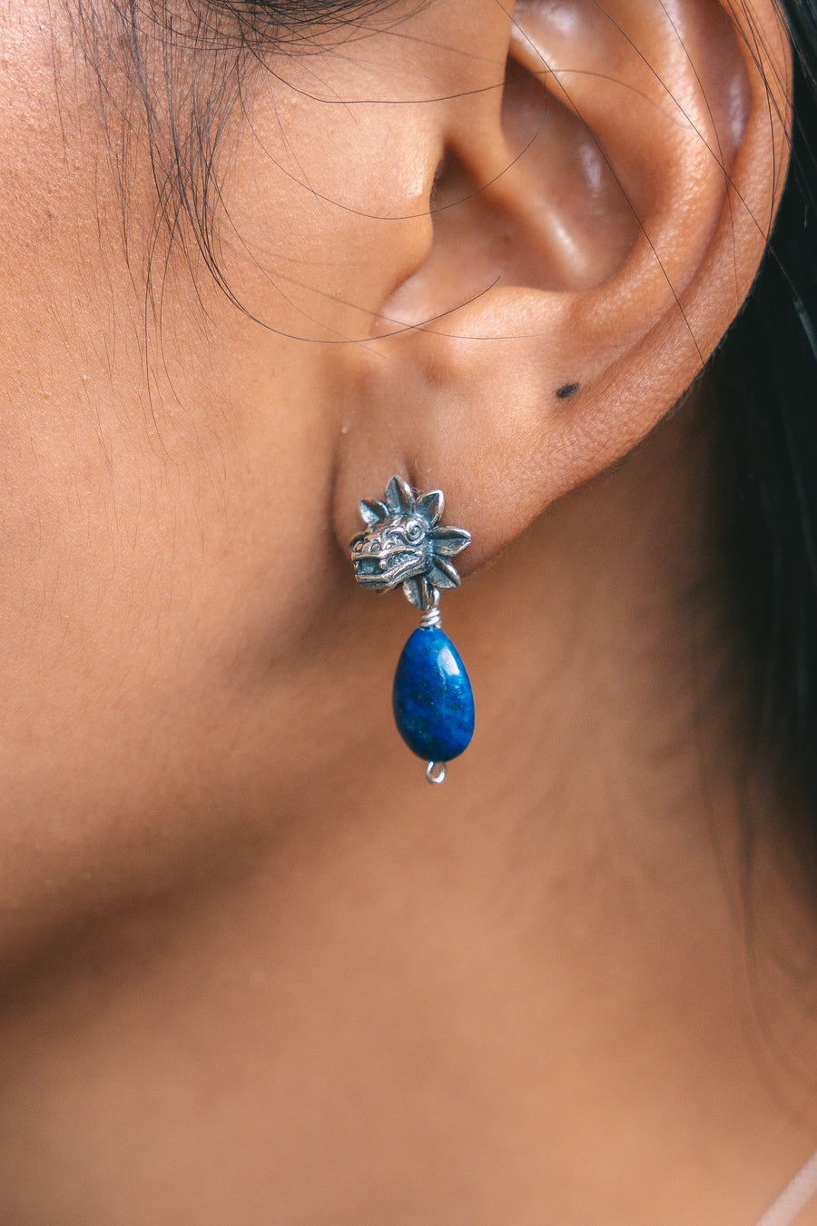 Aretes Sagrado Azul