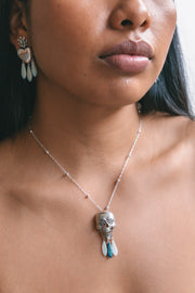 Dije Flor de Calavera