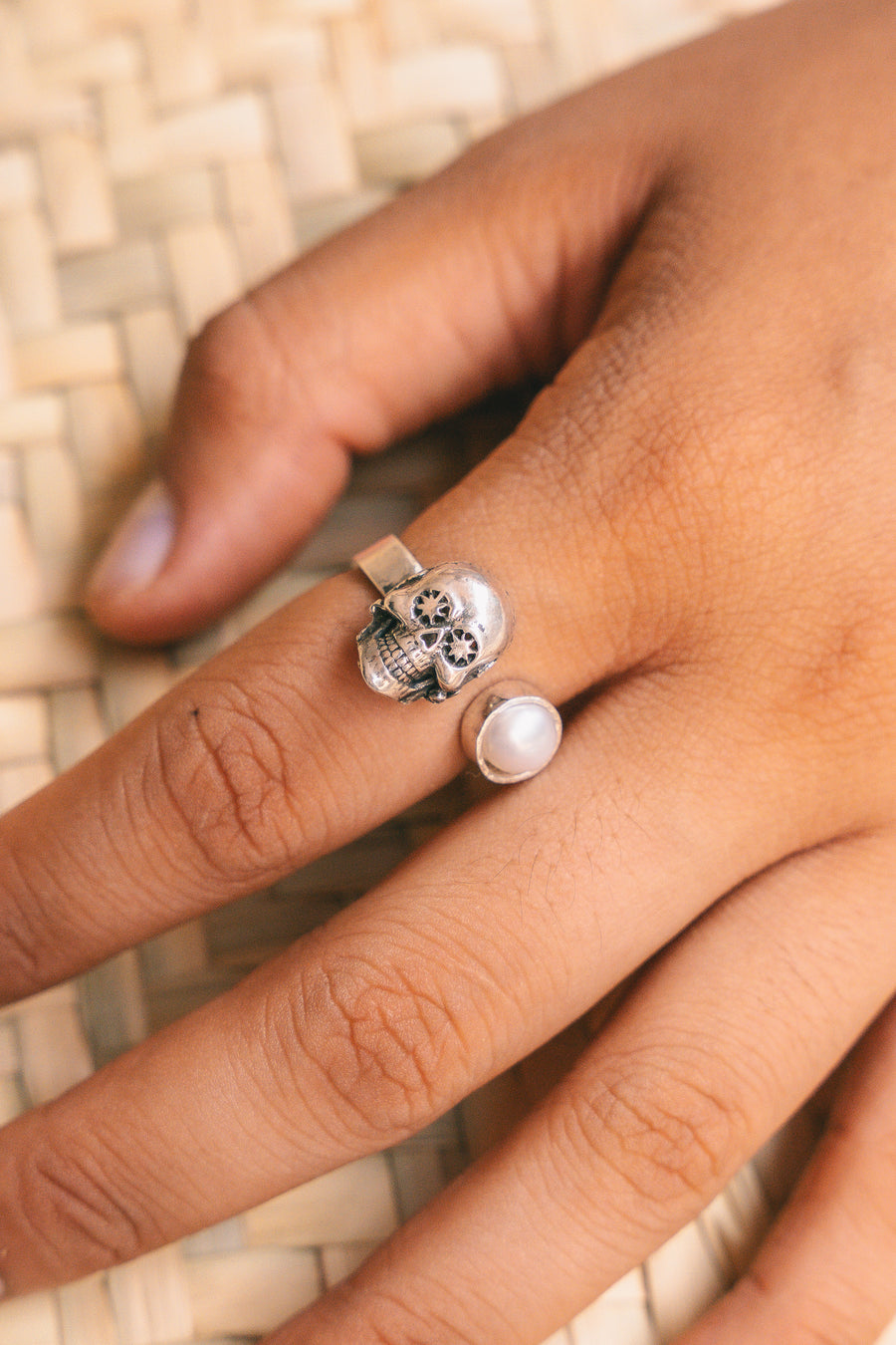 Anillo Flor de Hueso