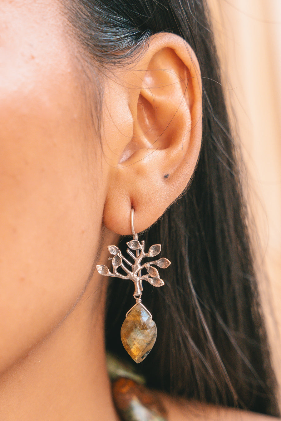 Aretes Semilla Lunar