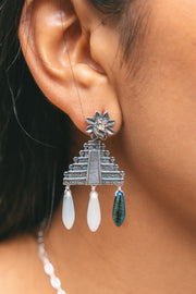 Aretes Plumas del Viento