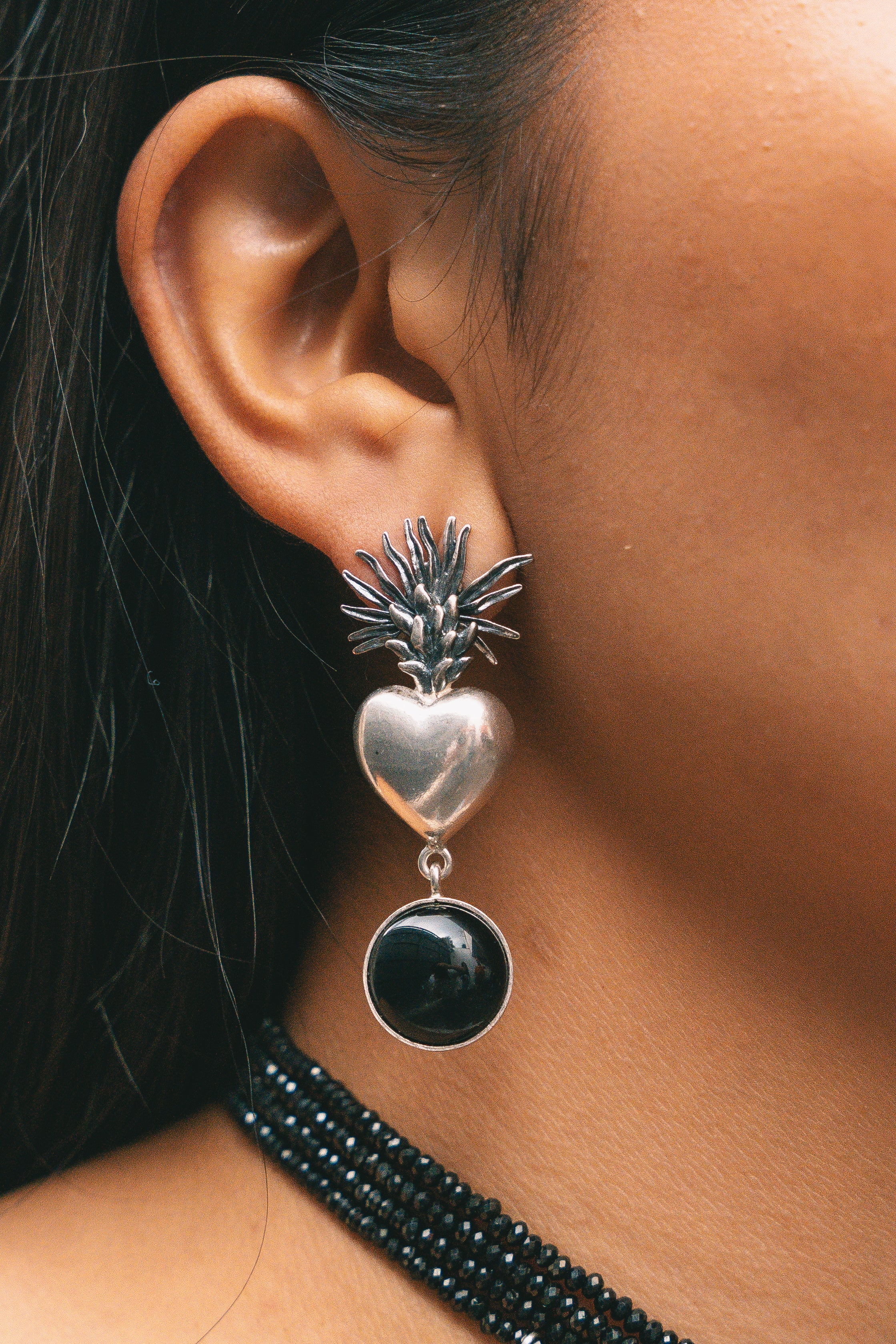 Aretes Copal y Cacao