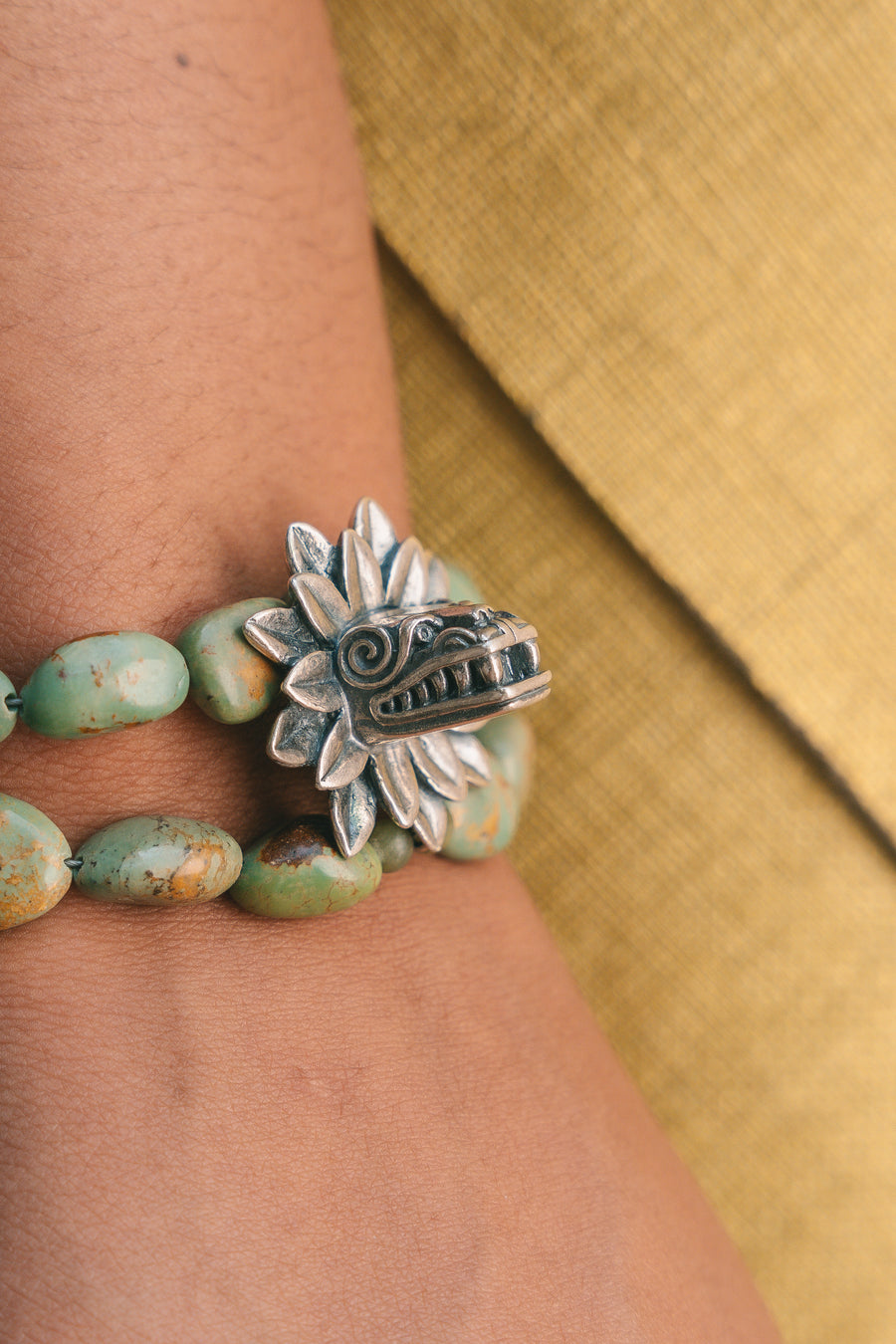 Pulsera Corazón de Quetzalcóatl