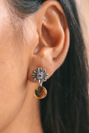 Aretes Quetzalcóatl Dorado