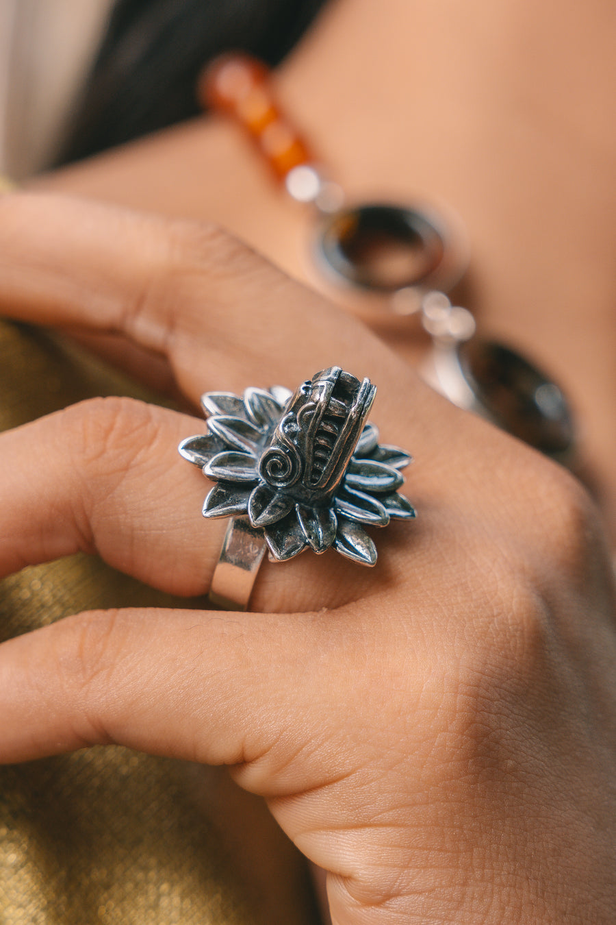 Anillo Plumas de Quetzalcóatl