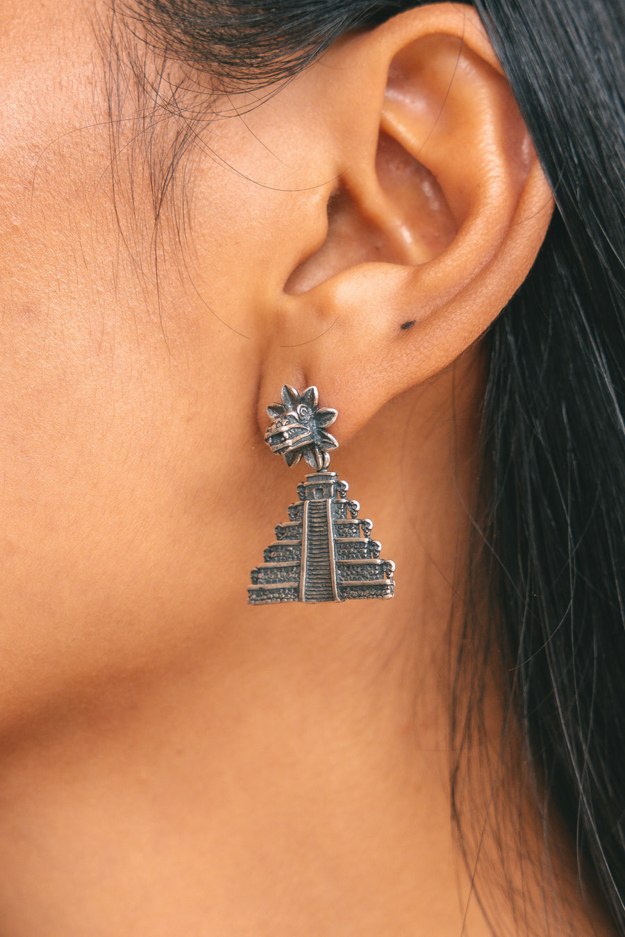 Aretes Eclipse Prehispánico